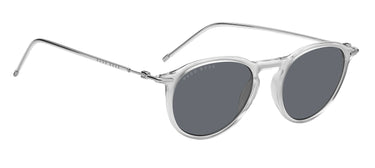 Men Hugo Boss Sunglasses: Boss 1309/S - Crystal Silver(2) - SpecSMART Eye Clinic (Diagonal View)